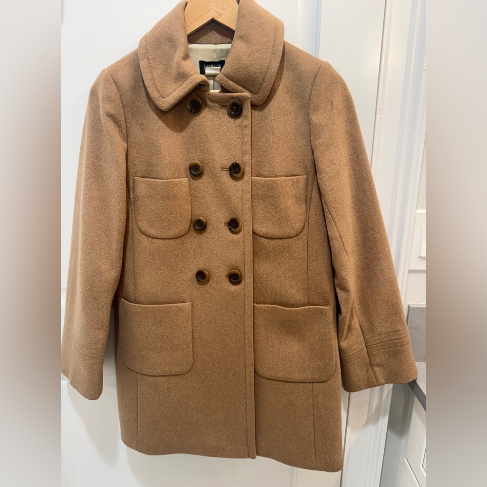 J. Crew Beige Peacoat